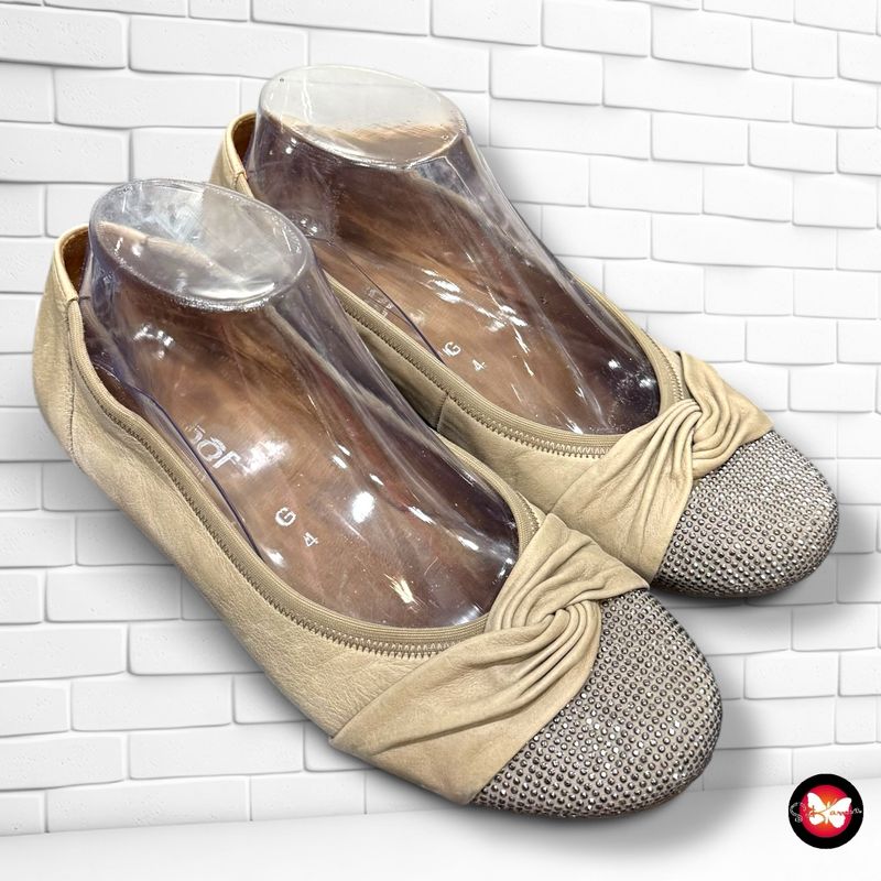 **HOY** Manoletinas de piel GABOR T37 (4UK)