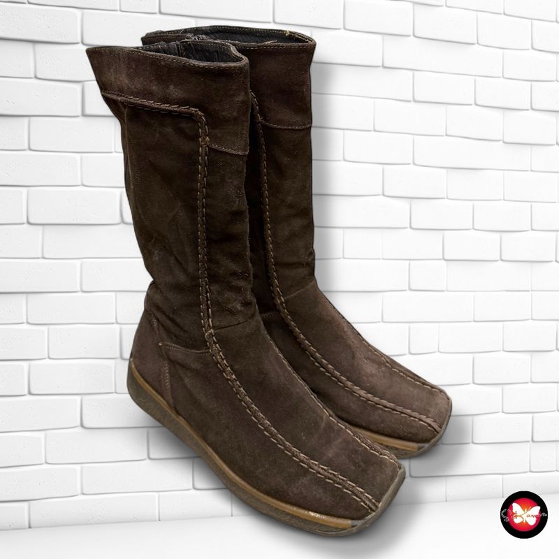 **HOY** Botas de ante afelpadas T39