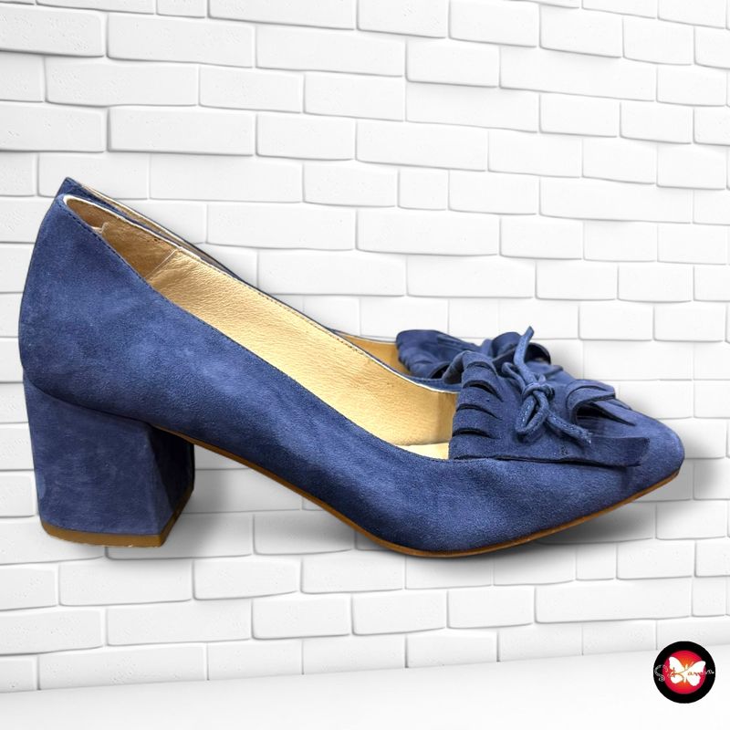 **HOY** Zapatos de ante con lazo T37