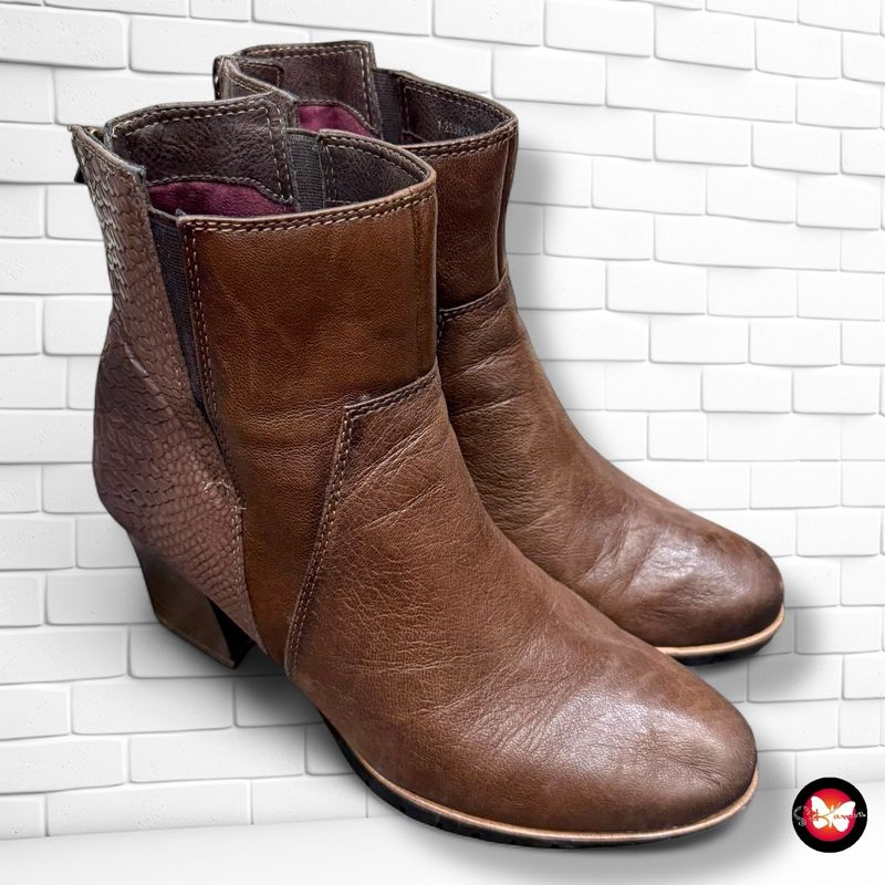 **HOY** Botines de piel TAMARIS T38