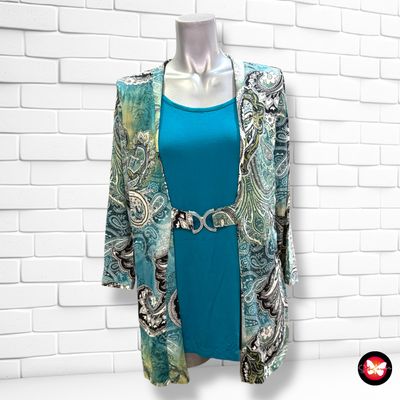 **HOY** Blusa tipo chaqueta PAOLA! Talla 38/40 (grande)
