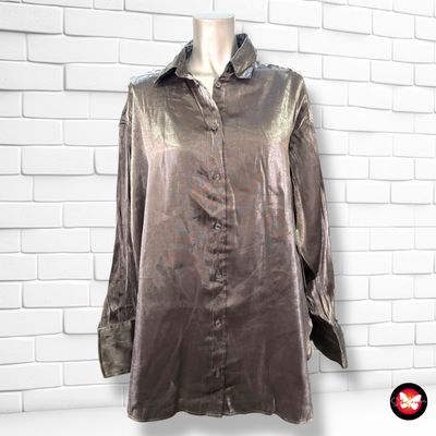 **HOY** Camisa de manga larga de noche H&amp;M Talla XS (muy grande)