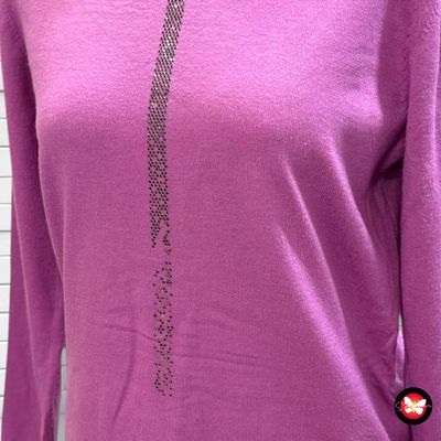 **HOY** Jersey de manga larga con brillos Talla S/M