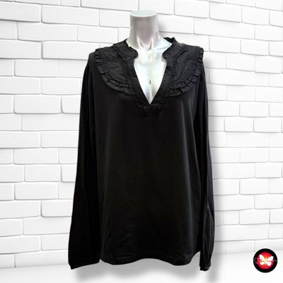 **HOY** Camiseta de manga larga con volantito VOTRE MODE Talla 50/52