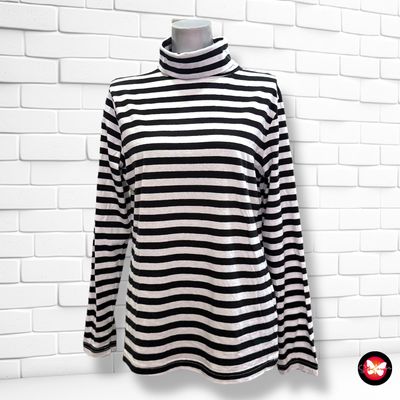 **HOY** Camiseta de manga larga de rayitas Talla M/L
