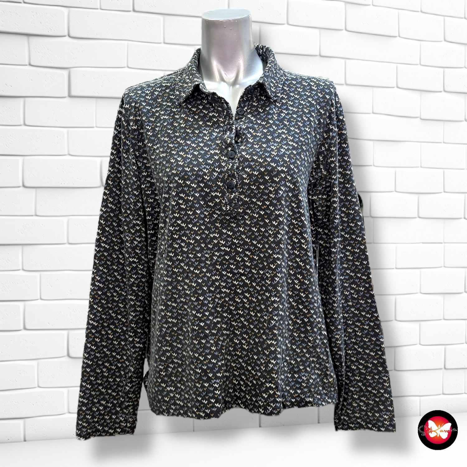 **HOY** Camiseta de manga larga estampada TERRE BLEUE Talla 44