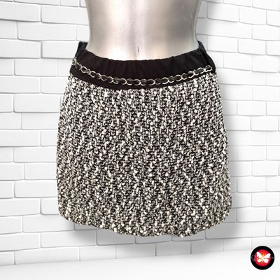 **HOY** Falda de punto con brillo Talla S