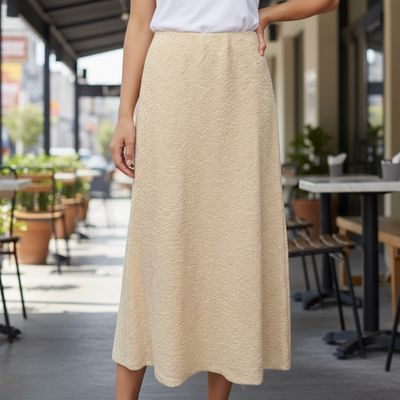 **HOY** Falda larga de punto ZARA Talla S