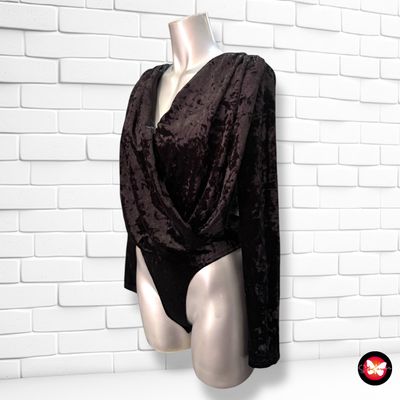 **HOY** Body de noche de terciopelo SHEIN Talla S