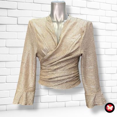 **HOY** Blusa cruzada de noche Talla 44