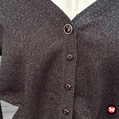 **HOY** Chaqueta de punto con lurex PAGE ONE Talla L
