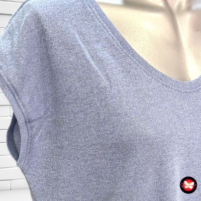 **HOY** Jersey de manga corta de lurex ONLY Talla M