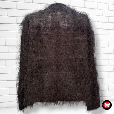 **HOY** Chaqueta de punto de noche peludita Talla 40