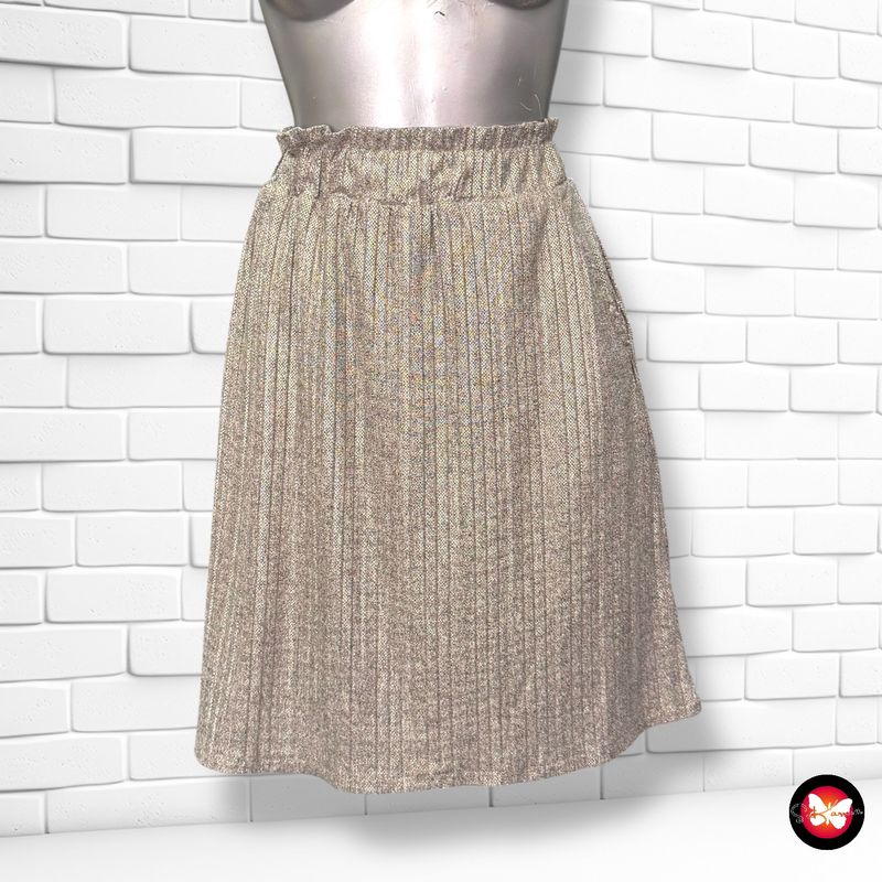 **HOY** Falda de punto con brillo Talla XL (pequeña)