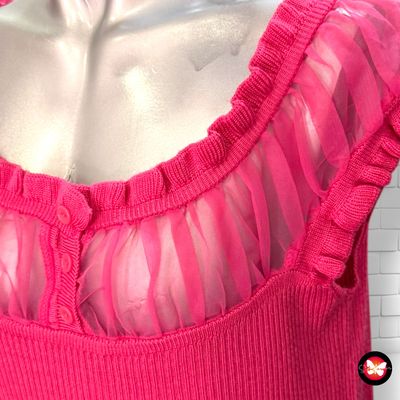 **HOY** Jersey sin mangas con tul G:21 Talla 44