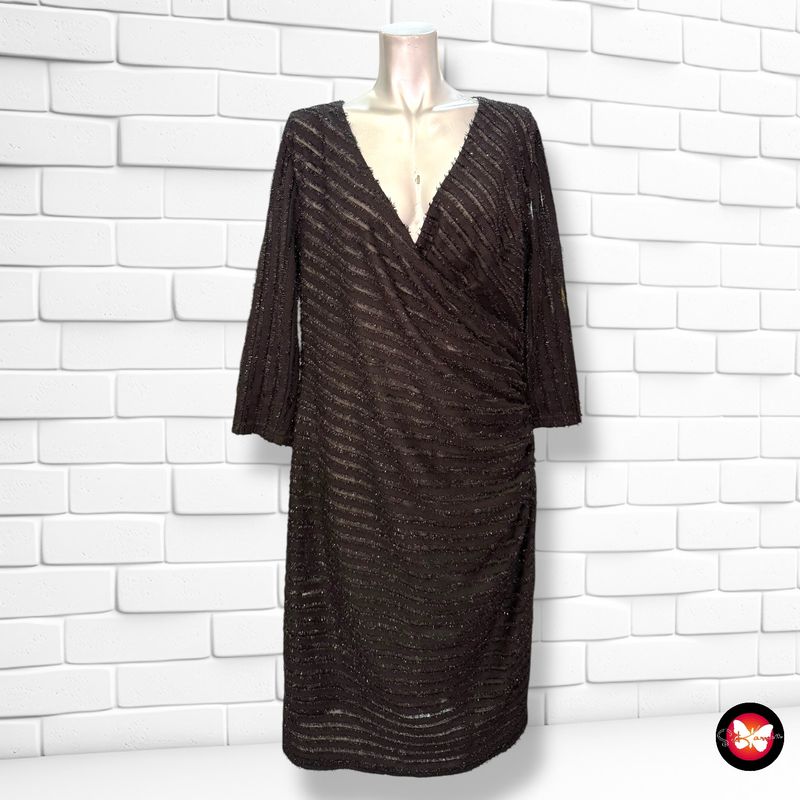 **HOY** Vestido de noche con pelitos YOUNG COUTURE by BARBARA SCHWARZER Talla 44