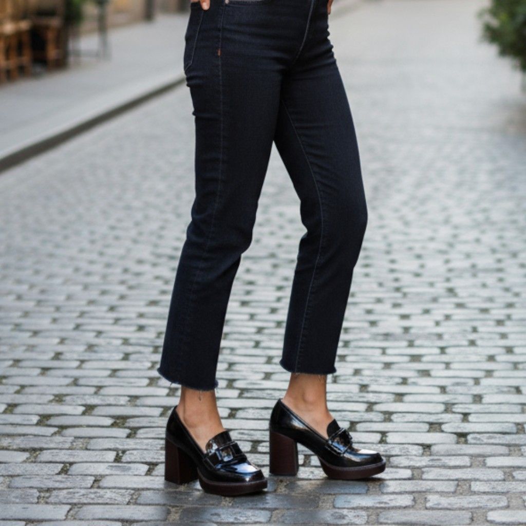 Zapatos tipo mocasín de tacón TAMARIS T37