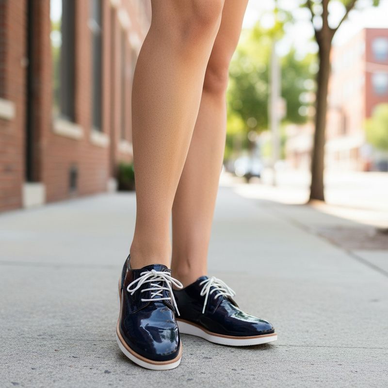 **HOY** Zapatos acharolados con cordones TERRE BLEUE T39
