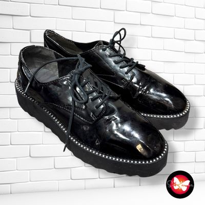 **HOY** Zapatos acharolados con cordones TAMARIS T38