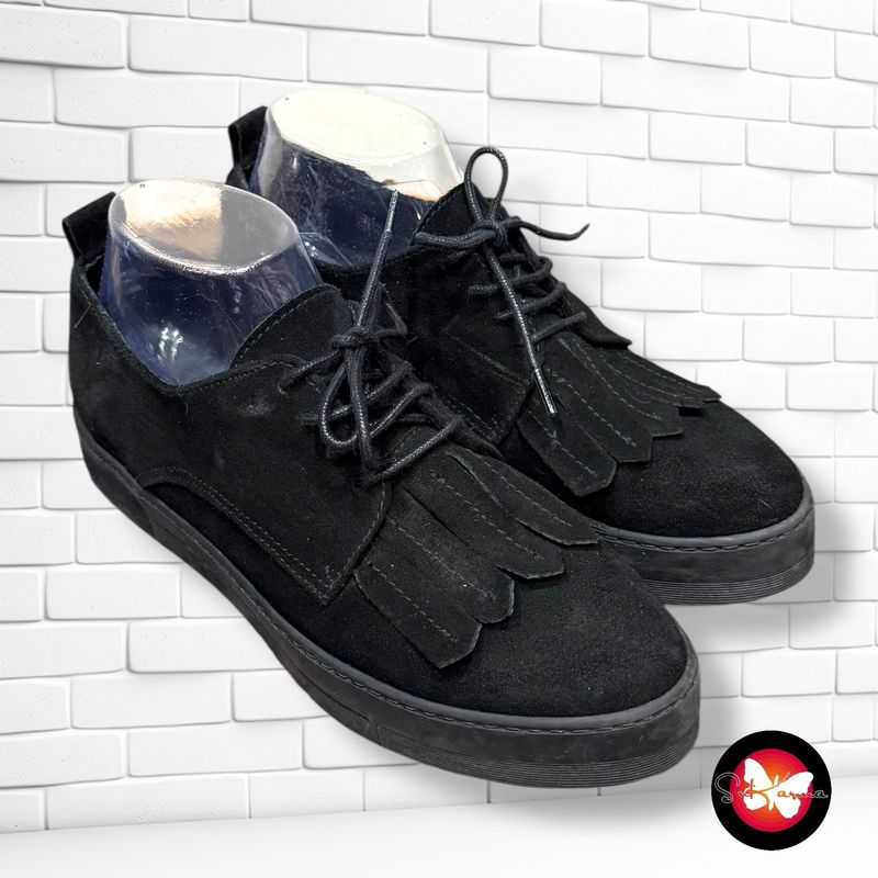 **HOY** Zapatos de ante con cordones T39