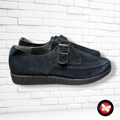 Zapatos de ante con hebilla T39