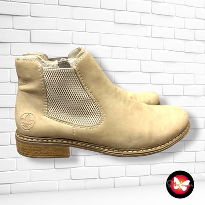 Botines de piel bajitos RIEKER T38