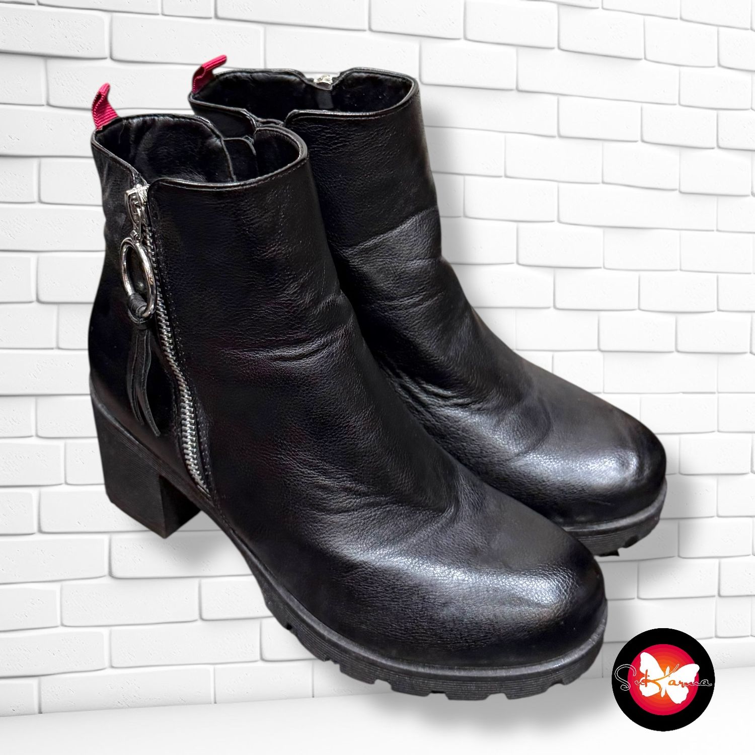 **HOY** Botines de tacón con cremallera GRACELAND T38