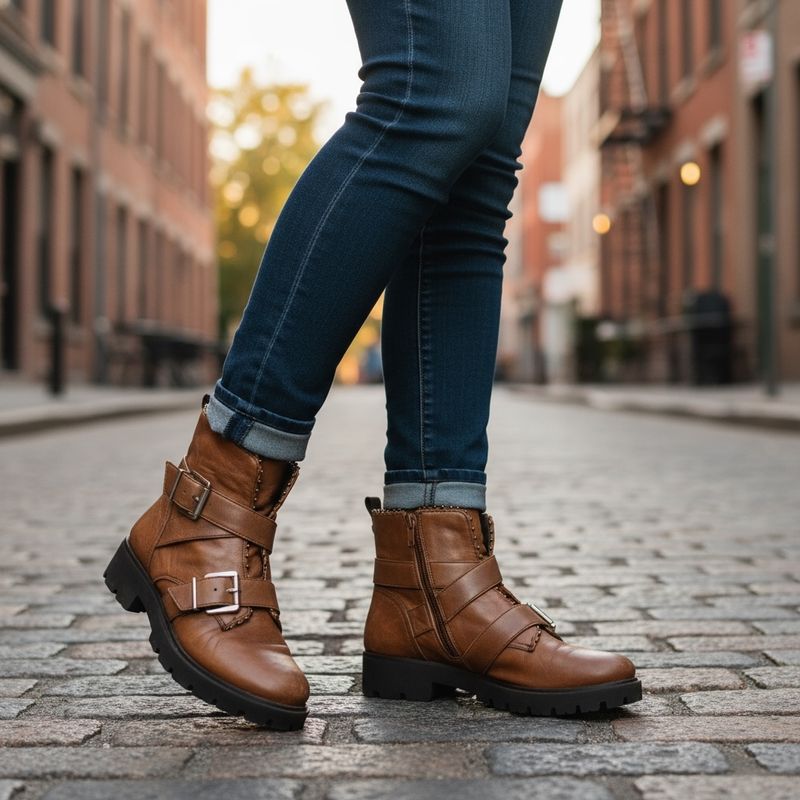 **HOY** Botines de piel con correas STEVE MADDEN T39