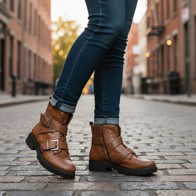 **HOY** Botines de piel con correas STEVE MADDEN T39