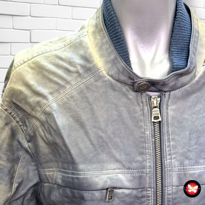 **HOY** Cazadora de piel sintética GAS MAN Talla Hombre M