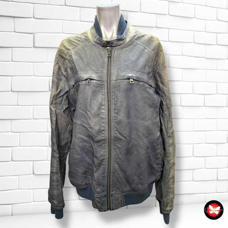 **HOY** Cazadora de piel sintética GAS MAN Talla Hombre M