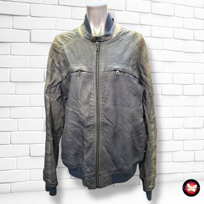 **HOY** Cazadora de piel sintética GAS MAN Talla Hombre M