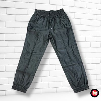 **HOY** Pantalón jogger de piel sintética GUESS Talla L