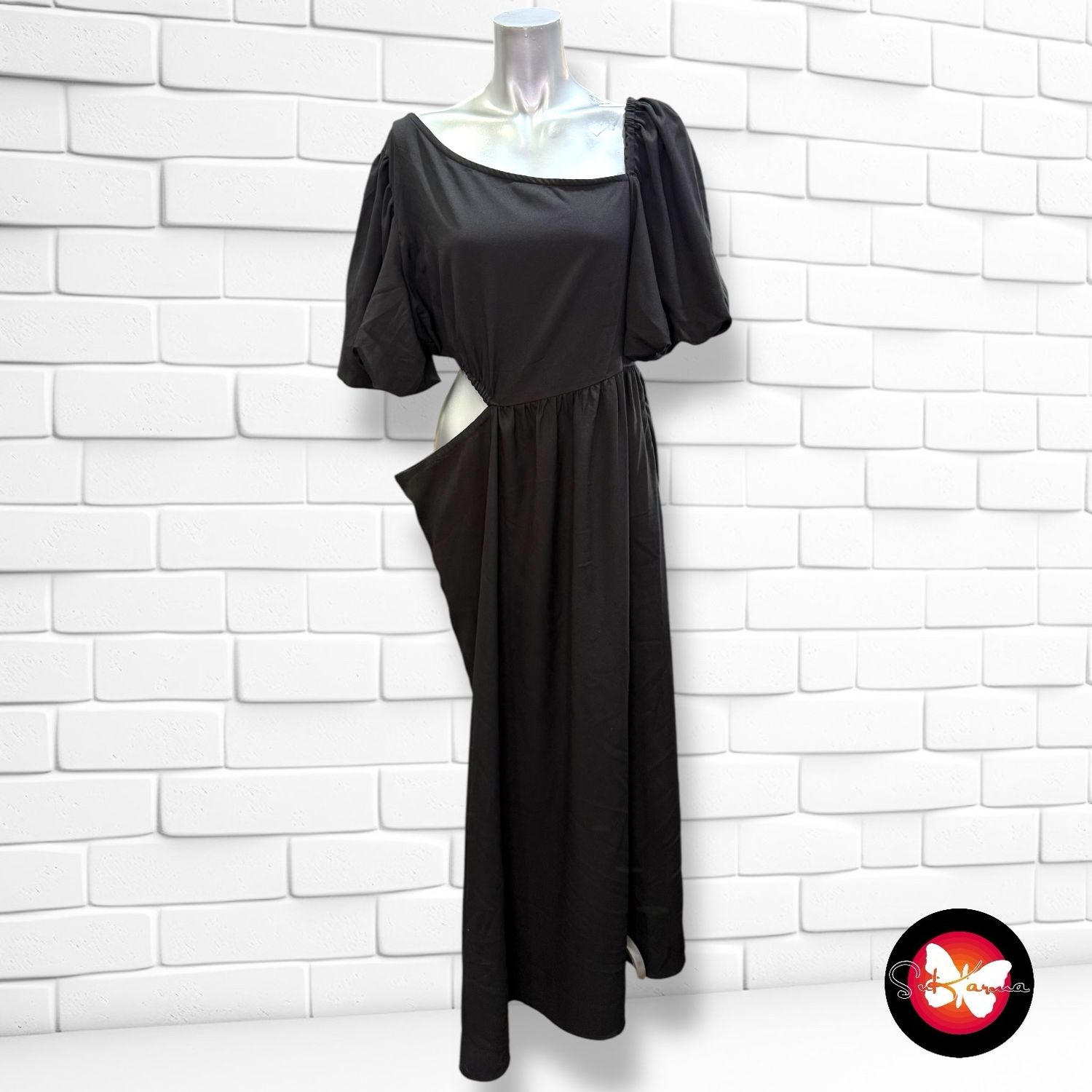 **HOY** Vestido largo cut-out RUT&amp;CIRCLE Talla L (grande)