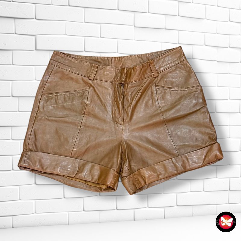 **HOY** Short de piel MASSIMO DUTTI Talla M/L