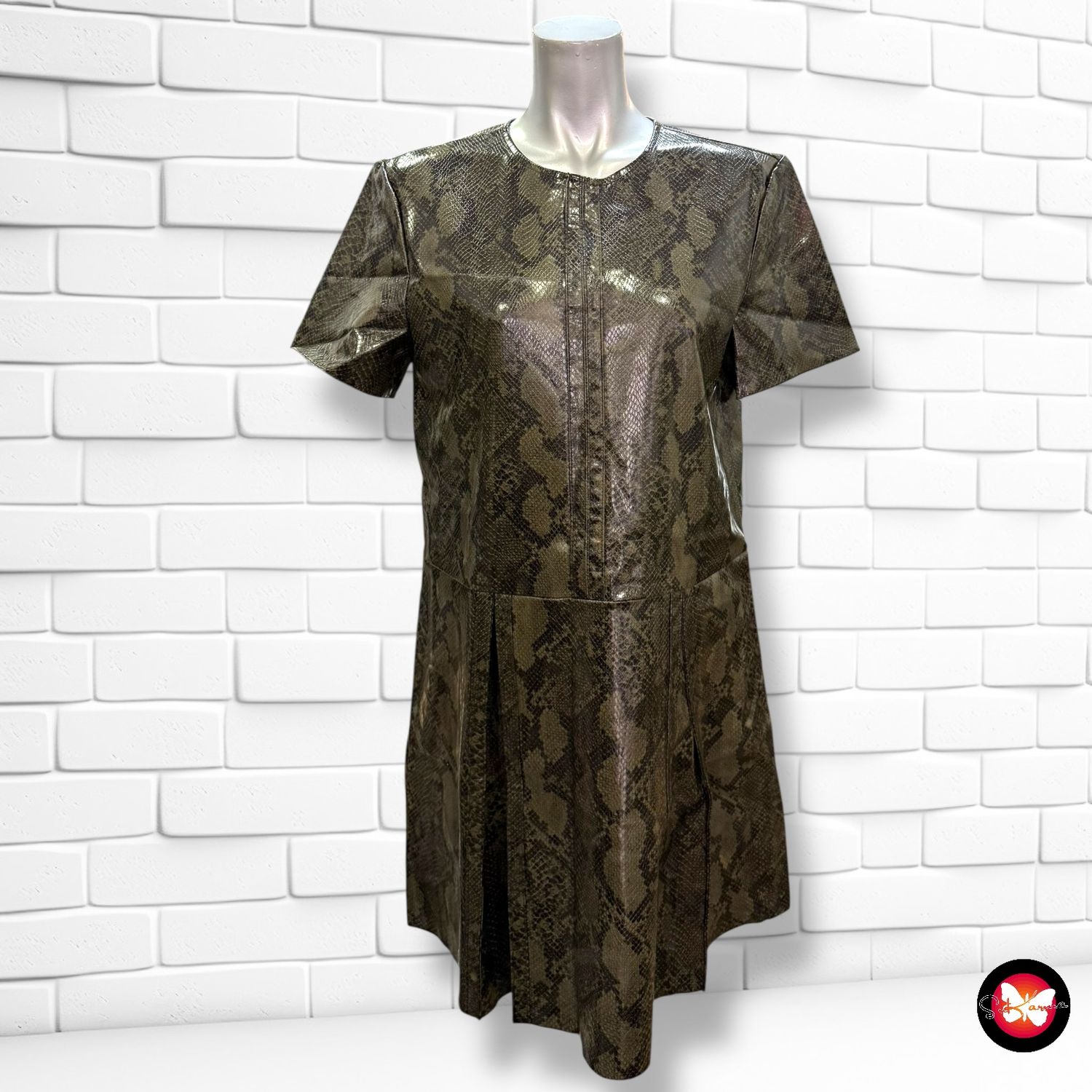 Vestido de piel sintética SFERA COLLECTION Talla M (grande)