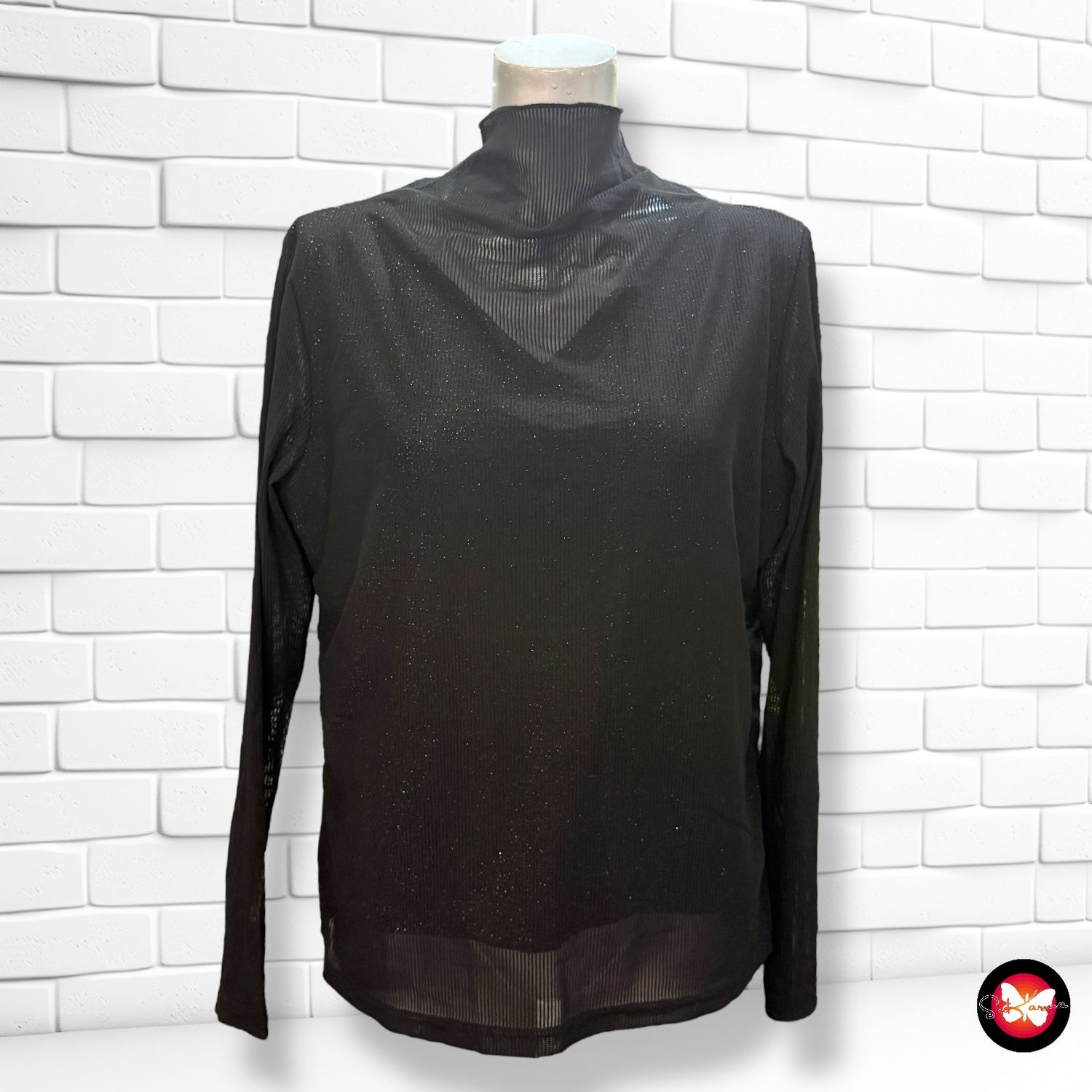 Blusa de noche con lurex Talla XXL (pequeña)