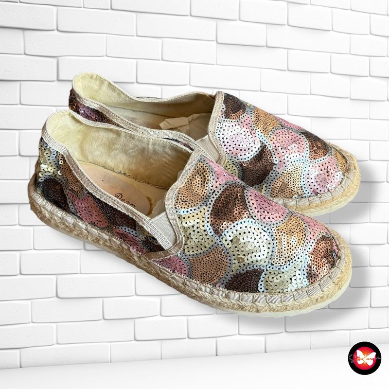 **HOY** Alpargatas con lentejuelas ALMA EN PENA T38