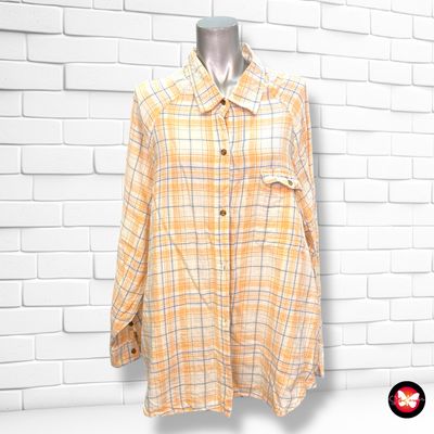 Camisa de manga larga de cuadros BILLABONG Talla XXL