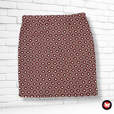**HOY** Falda de punto con lurex Talla M/L