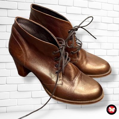 Botines de tacón con cordones ZINDA T37