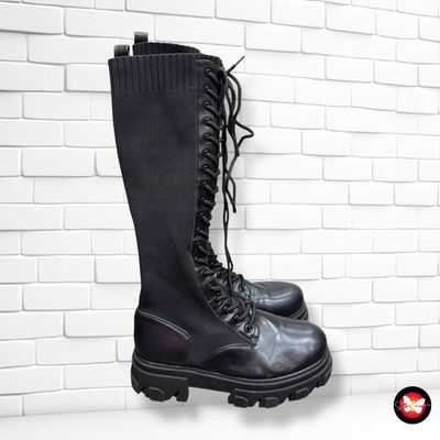 Botas tipo militares de punto T37