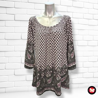 **HOY** Blusa de media manga YESSICA Talla XL