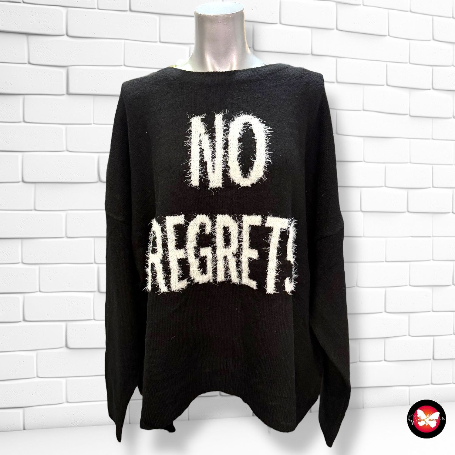 **HOY** Jersey de manga larga “NO REGRETS” JANINA Talla 46