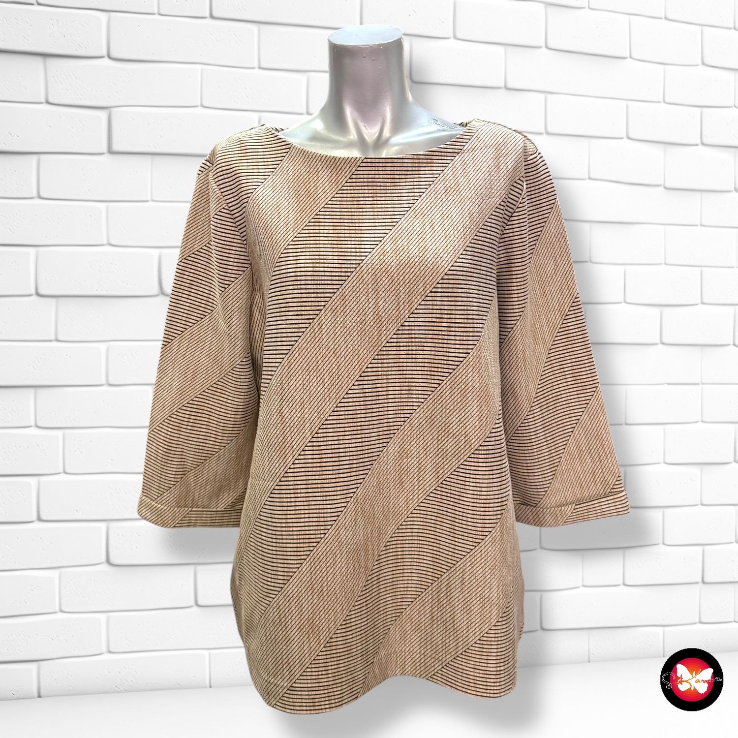 **HOY** Jersey de media manga estampado DAMART Talla L/XL