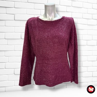 Jersey de manga larga con brillo Talla M