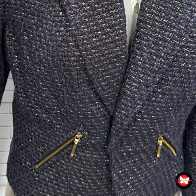 Chaqueta tipo tweed con lurex ATMOSPHERE Talla 40 (pequeña)