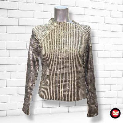 Jersey de manga larga pintado PULL&amp;BEAR Talla S