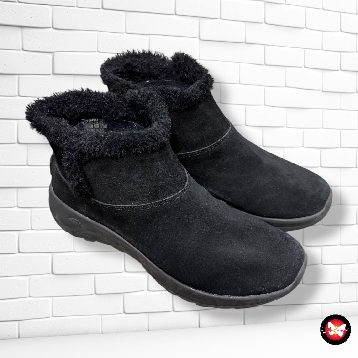 Botines de ante con pelito SKECHERS T37