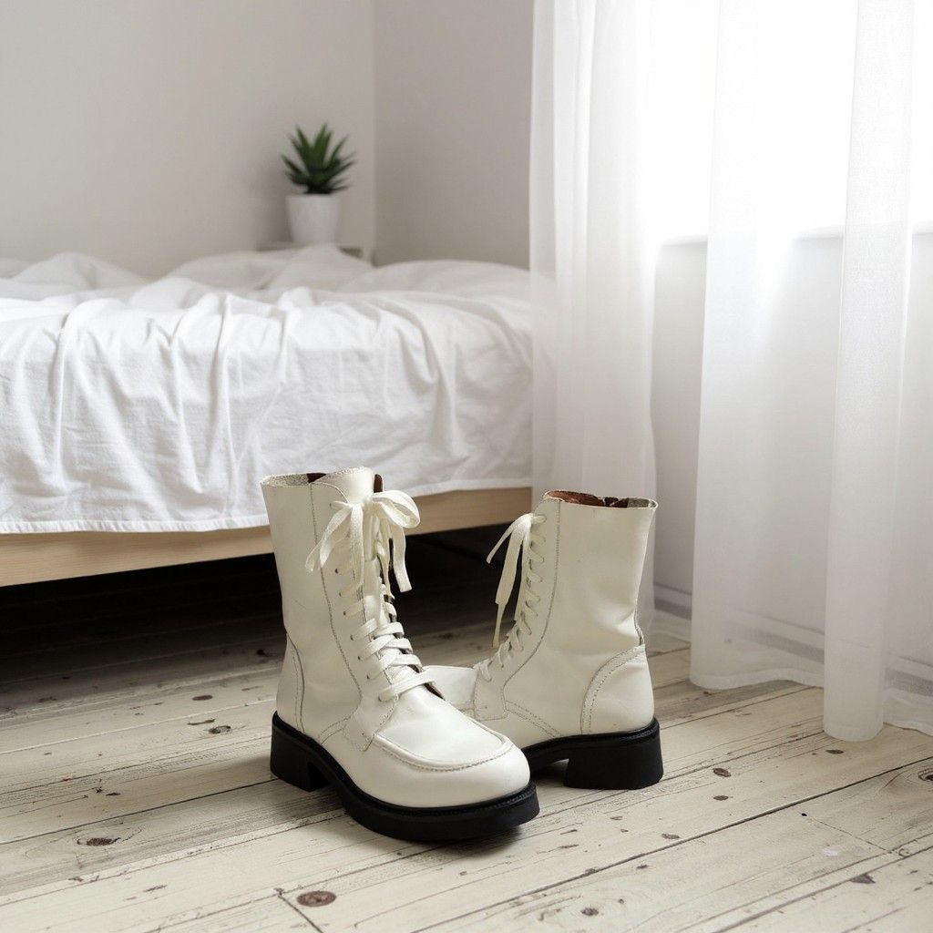 Botines de piel T37